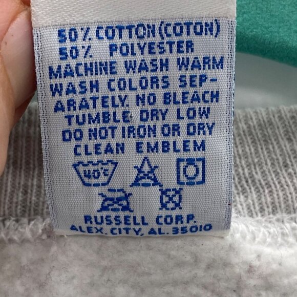 Russell Athletic Berkeley Cropped Crew Neck Sweatshirt Women’s Size M - Picture 6 of 8